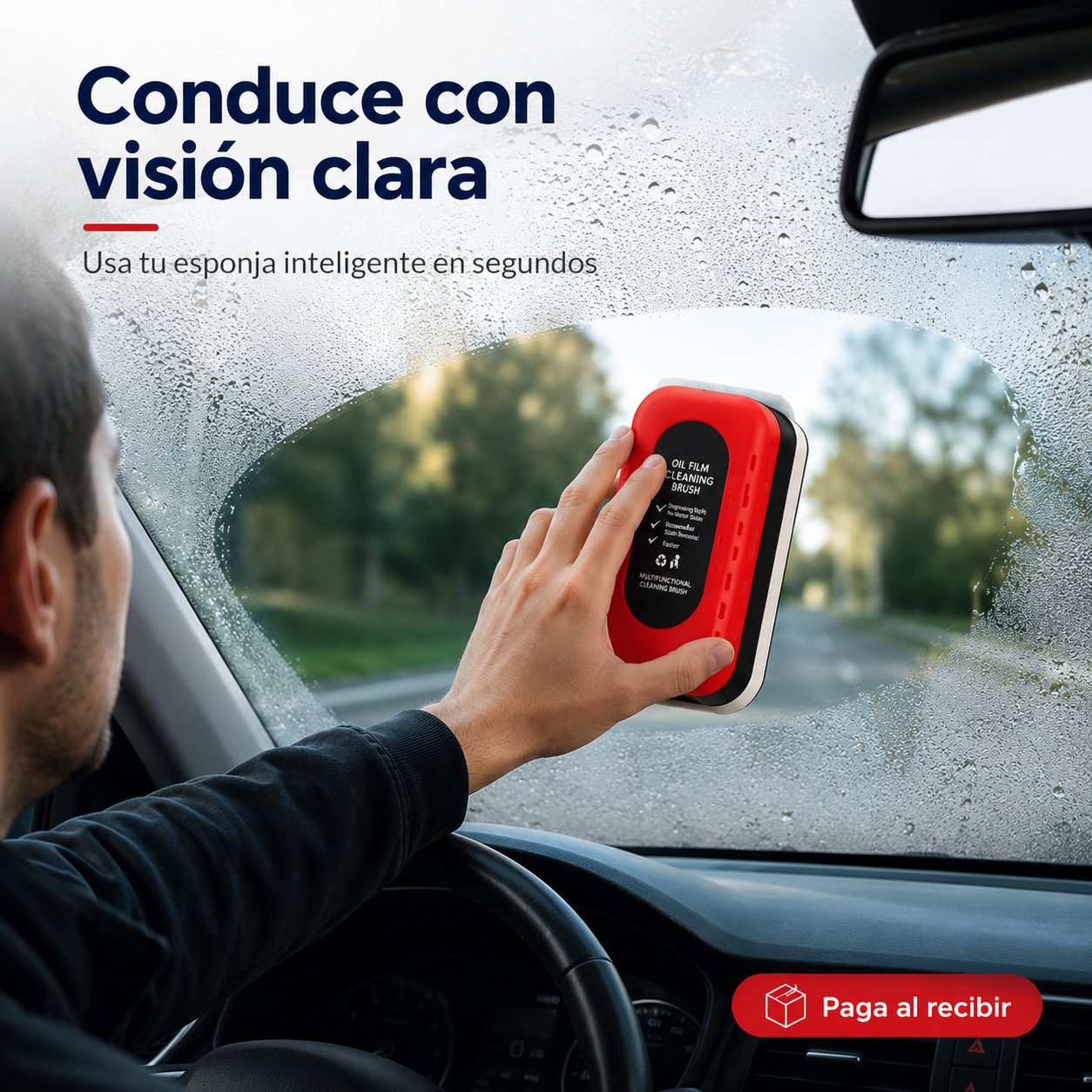 Esponja Anti Empañante para Auto